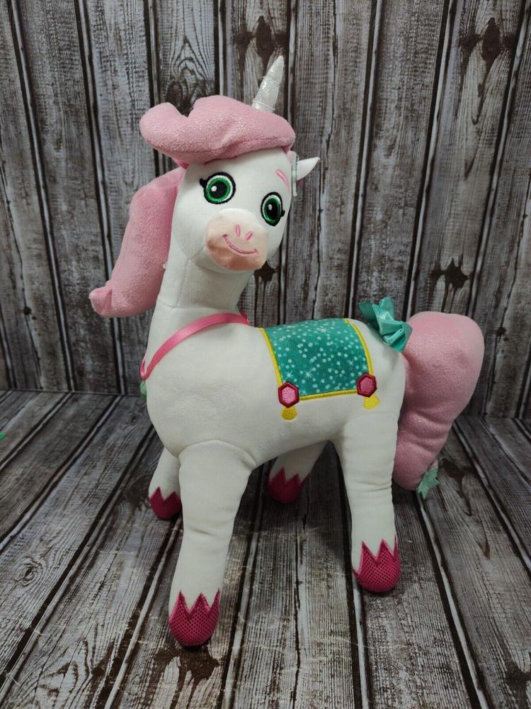 Nella The Princess Knight Horse Trinket Plush Stuffed Animal 2018 Nickelodeon - Picture 1 of 7